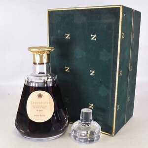 1円～★クルボアジェ エクストラ ヴィエイユ バカラ クリスタル ＊替栓 箱付 ※ 700ml 40% コニャック COURVOISIER BACCARAT B180559