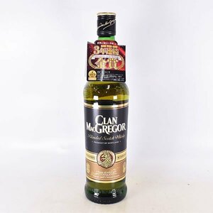 ★クラン マクレガー 700ml 40％ ブレンデッド スコッチ ウイスキー Clan MacGregor A280076