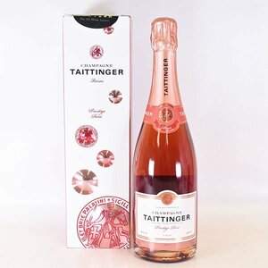 1円～★テタンジェ プレスティージュ ロゼ ＊箱付 750ml 12.5% シャンパーニュ プレステージ TAITTINGER B180370