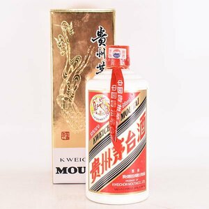 1円～★貴州茅台酒 マオタイ酒 天女ラベル 2005年 ＊箱付 500ml/964g 53% 中国酒 MOUTAI B250366