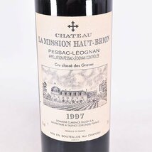 1円～★シャトー ラ ミッション オーブリオン 1997年 赤 730ml 13% グラーヴ Chateau LA MISSION HAUT BRION C100222_画像1