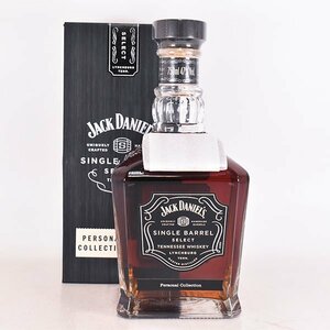 ★ジャック ダニエル シングルバレル セレクトパーソナル コレクション ＊箱付 750ml 47% テネシーウイスキー JACK DANIEL'S C030153