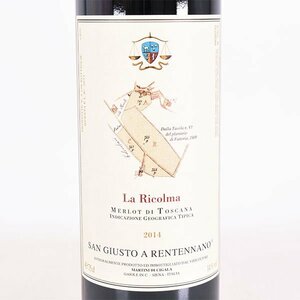 1円～★サン ジュスト ア レンテンナーノ ラ リコルマ 2014年 赤 750ml 14% イタリア San Giusto a Rentennano C030052