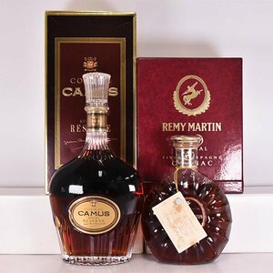 1円～★2本セット★カミュ スペシャル リザーブ /レミーマルタン XO スペシャル ＊箱付 1000/700ml 40% コニャック COGNAC C03S018