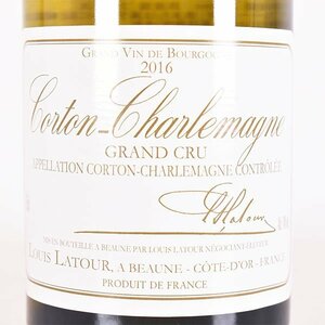 ★ルイ ラトゥール コルトン シャルルマーニュ 2016年 白 750ml 14% ブルゴーニュ LOUIS LATOUR C030101