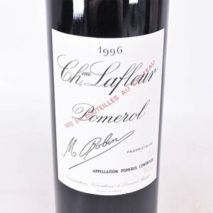 ★シャトー ラフルール 1996年 赤 750ml 13% ポムロル CHATEAU LAFLEUR C100304