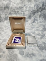 zippo sterling 80's / 筆記体 / ジッポー スターリング /1986年製 イタリック_画像1