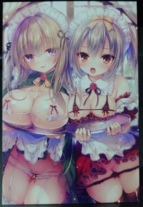 画集 メイドさん☆パラダイス　るび様　とらのあな 特典イラストカード【KB15】最終在庫