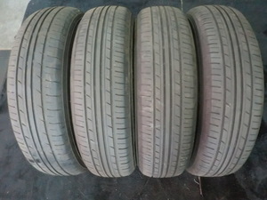 K61　総額5,800円～　8分山　ヨコハマエコス　155/80R13　4本セット