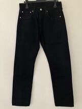 Levis リーバイス　501 デニムパンツ　ブラックマジック　USAライン　美品　下げ札付きW31L32_画像2