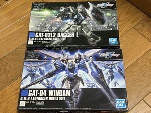 HG ガンダムSEED ダガーL、ウィンダム　初期版セット