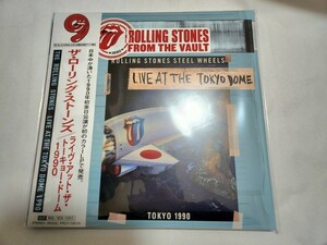 THE ROLLING STONES ライヴ・アット・ザ・トーキョー・ドーム 1990 4LP カラー 限定盤 レコード RS No.9 HARAJUKU ローリングストーンズ 