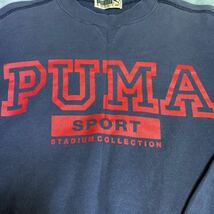 PUMA プーマ トレーナー スウェット 古着 90s ヴィンテージ 万国旗タグ レトロ ビンテージ_画像2