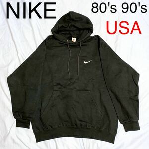 NIKE ナイキ 80's 90's MADE IN USA スウェット パーカー プルオーバー フーディー ヴィンテージ ビンテージ トレーナー ストリート ダンス