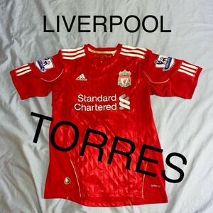 TORRES フェルナンドトーレス サッカー選手 LIVERPOOL ユニフォーム adidas アディダス スペイン 神の子 背番号9