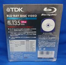 【未開封】TDK 繰り返し録画用Blu-ray Disk 25GB 135min カートリッジタイプ BD-RE135N ブルーレイディスク_画像2