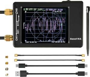 スペクトラムアナライザ アンテナネットワーク 信号発生器 50KHz-1.5GHz 2.8インチLCD 短波MF HF VHF UHF