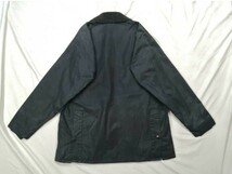 80s 90s Barbour BEDALE vintage バブアー オイルドジャケット ビデイル 3ワラント ビンテージ セージ ビューフォート ブラック c38 _画像2