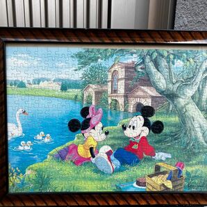 【1994年販売品/廃盤品】激レア物ディズニーDisney 湖畔のデート　300ピース　