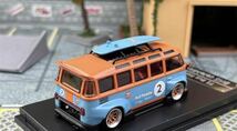 1/64 BSC フォルクスワーゲン VW T1 Kombi GULF ガルフ　_画像5