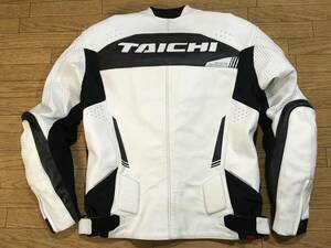 RS TAICHI CORE1 牛革製ライディングレザーJKT Mサイズ(表記EU/48) 身長165-170cm 肩/肘/背パッド付 品番RSJ830