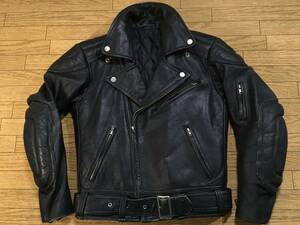 牛革製ダブルレザー バトルJKT 身長162-166cm 