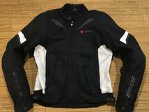 DAINESE AIR-3 ナイロンメッシュライディングJKT Lサイズ(表記EU/50）身長168-172cm 肩/肘パッド付き_画像1