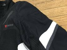 DAINESE AIR-3 ナイロンメッシュライディングJKT Lサイズ(表記EU/50）身長168-172cm 肩/肘パッド付き_画像5