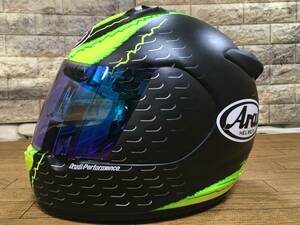 ARAI QUANTUM-J CRUTCH LOW GP メタリックフラットカラー 2016/08製造品 59-60ｃｍ Lサイズ