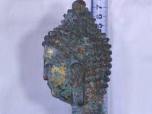 青銅 阿弥陀佛坐像 北魏時代 中国古玩 古銅 仏像 唐物 時代物 鍍金仏_画像9