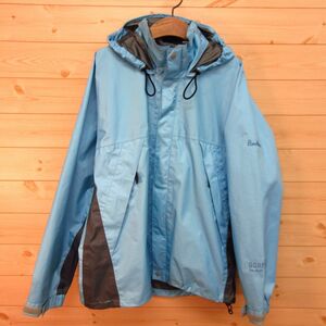 ◎PUROMONTE プロモンテ GORE-TEX◆マウンテンパーカー ジャケット アウトドア キャンプ 撥水◆レディース 水色 Mサイズ◆A3892