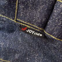 ◎美品！JOYRIDE ジョイライド◆デニム風 スノボパンツ スノーボード ベンチレーション 撥水 W調節可能◆メンズ 紺 Mサイズ◆S514_画像7