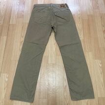 Levi's ☆即決☆ レギュラーフィット カラー 505 W33 (83cm) L32 (79cm) リーバイス 管理番号Kー60227501517_画像5