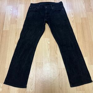 Levi's ☆即決☆ ブラックスリムストレート 514 W30 (78cm) L30 (73cm) リーバイス 管理番号BLー60270501517