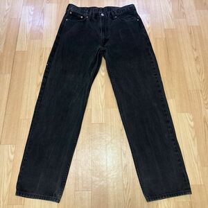 Levi's ☆即決☆ 股下長 ブラック リラックスフィット 550 W36 (90cm) L34 (82cm) リーバイス 管理番号BLー60272501517