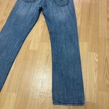 Levi's ☆即決☆ 股上浅 ストレート 514 W33 (85cm) L32 (79cm) リーバイス 管理番号Eー60243501517_画像8