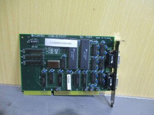 中古 CONTEC シリアル通信ISAボード COM-2(PC)F (CAQR60118B190)