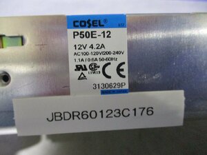 中古 COSEL P50E-12 パワーサプライ 12V 4.2A (JBDR60123C176)