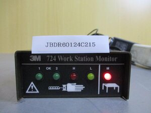 中古 3M 724 WORK STATION MONITOR 通電OK (JBDR60124C215)