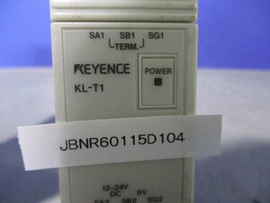 中古KEYENCE KL-T1 プログラマブルコントローラ Ｔ字分岐ユニット(JBNR60115D104)