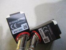 中古Keyence IV-G500CA Sensor Head Standard 2SET(AACR60209D048)_画像2