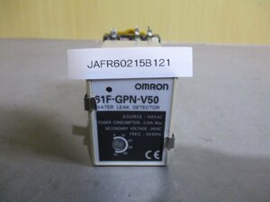 中古OMRON WATER LEAK DETECTOR 61F-GPN-V50 漏水検知器(JAFR60215B121)