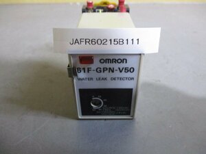 中古OMRON WATER LEAK DETECTOR 61F-GPN-V50 漏水検知器(JAFR60215B111)