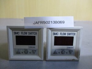 中古 SMC PF2A310-A-M 空気用デジタルフロースイッチ 2個(JAFR50213B069)