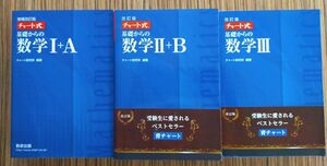 チャート式 基礎からの数学IA IIB III 未使用 解答付き 青チャート