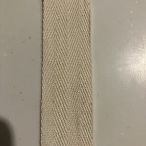 綿テープ 生成り 0.5ミリ厚 30ミリ巾 30ｍ巻の画像2