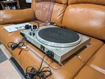 メンテナンス済 Technics SL-Q33 新品カートリッジ フルオートレコードプレーヤー クォーツ ダイレクトドライブ_画像9