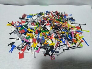 LEGO　旗　フラッグ　アンテナ　フラッグポール　パーツ　大量まとめてセット　レゴブロック