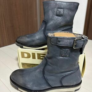 DIESEL ディーゼル ブーツ　ネイビー　28.5cm