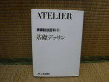 ATELIER　美術技法百科⑥　基礎デッサン　アトリエ出版社_画像1